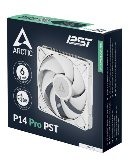 CASE FAN 140MM P14 PRO PST/WHT ACFAN00317A ARCTIC