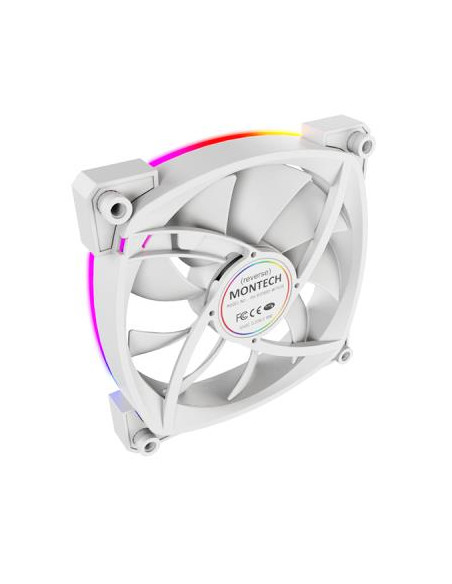 CASE FAN 120MM/RX120 PWM WHITE MONTECH