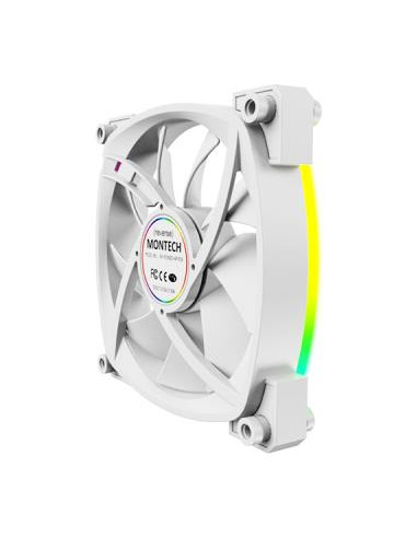 CASE FAN 120MM/RX120 PWM WHITE MONTECH