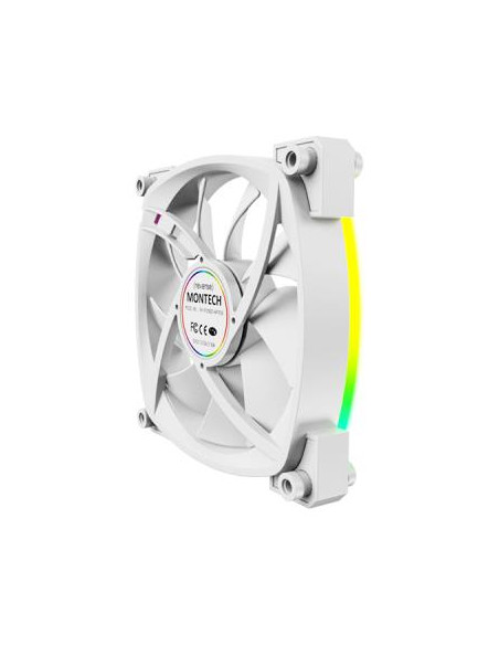CASE FAN 120MM/RX120 PWM WHITE MONTECH