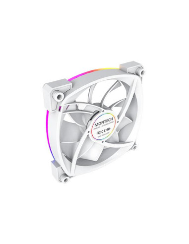 CASE FAN 120MM/AX120 PWM WHITE MONTECH