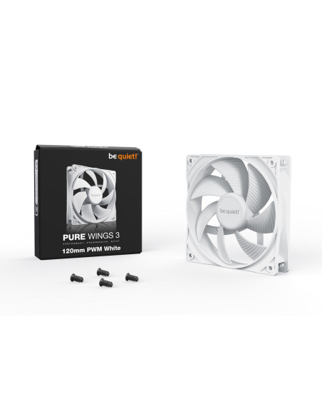 CASE FAN 120MM PURE WINGS 3/WHITE PWM BL110 BE QUIET