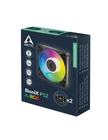 CASE FAN 120MM BIONIX P12 ARGB/ACFAN00335A ARCTIC