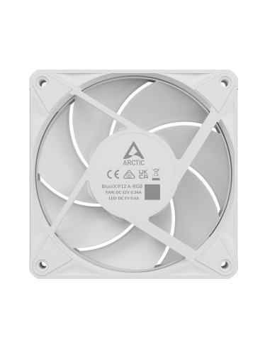 CASE FAN 120MM BIONIX P12 ARGB/WHT ACFAN00336A ARCTIC