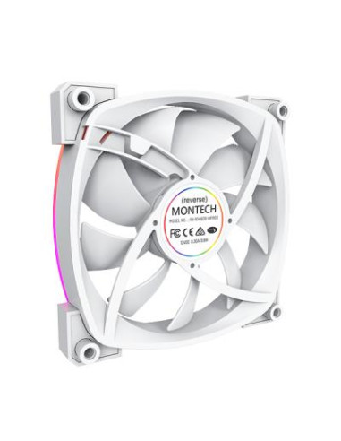 CASE FAN 140MM/RX140 PWM WHITE MONTECH