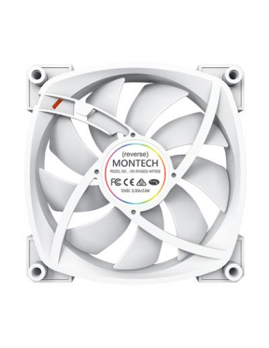 CASE FAN 140MM/RX140 PWM WHITE MONTECH