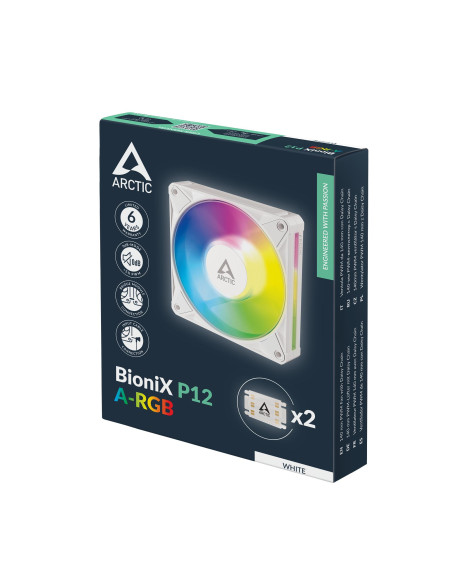 CASE FAN 140MM BIONIX P14 ARGB/WHITE ACFAN00340A ARCTIC