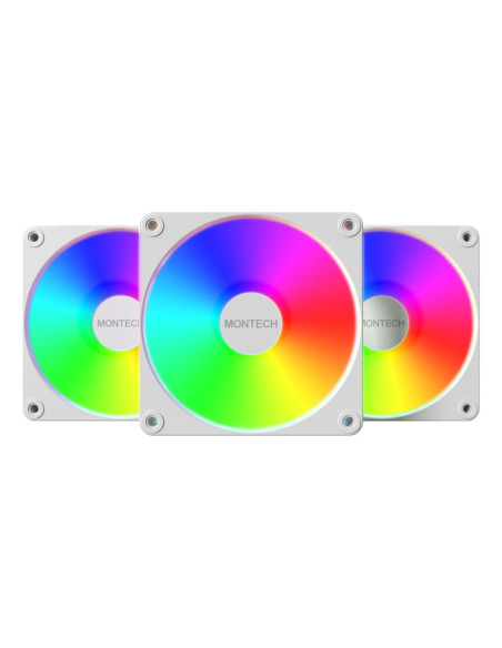 CASE FAN 120MM GF120 V2/ARGB PWM 3I1(W) MONTECH