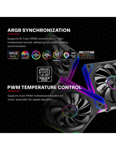 CASE FAN 120MM XPF360.ARGB/XF072 XILENCE