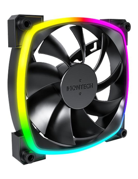 CASE FAN 120MM/AX120 PWM BLACK 3 IN 1 MONTECH
