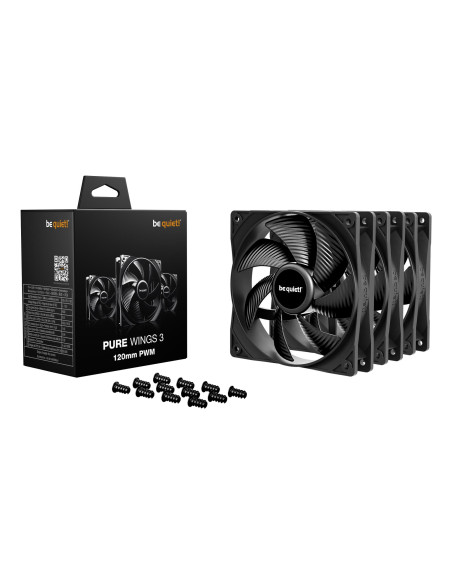 CASE FAN 120MM PURE WINGS 3/PWM 3-PACK BL141 BE QUIET