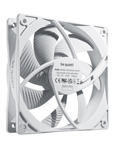 CASE FAN 120MM PURE WINGS 3/PWM WHT 3-PACK BL136 BE QUIET