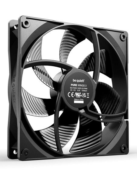 CASE FAN 140MM PURE WINGS 3/PWM 3PACK BL139 BE QUIET