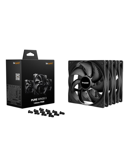 CASE FAN 140MM PURE WINGS 3/PWM 3PACK BL139 BE QUIET