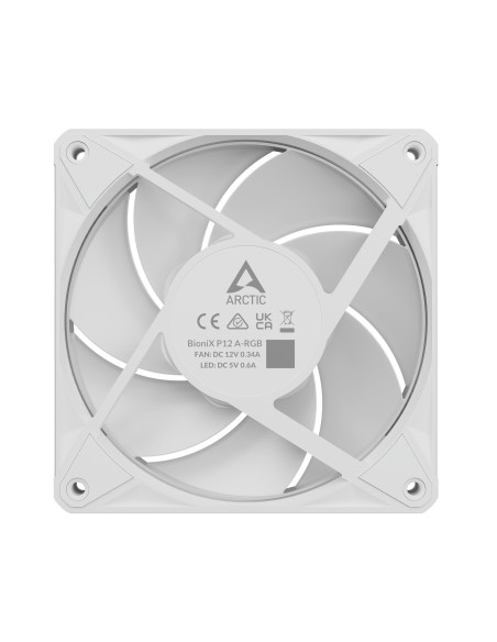 CASE FAN 120MM BIONIX P12 ARGB/3-PACK WHT ACFAN00338A ARCTIC