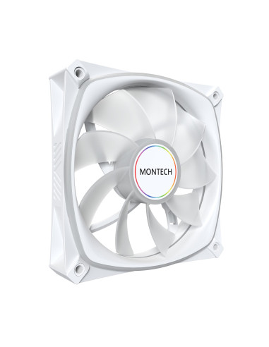 CASE FAN 120MM/RX120 PRO WHITE 3 IN 1 MONTECH