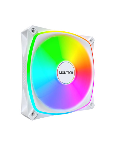 CASE FAN 120MM/AX120 PRO WHITE 3 IN 1 MONTECH