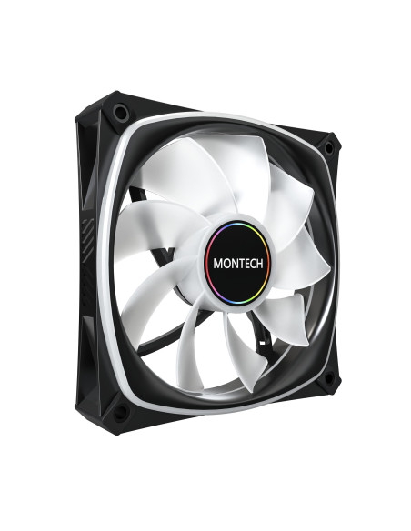 CASE FAN 120MM/RX120 PRO BLACK 3 IN 1 MONTECH