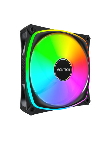 CASE FAN 120MM/AX120 PRO BLACK 3 IN 1 MONTECH