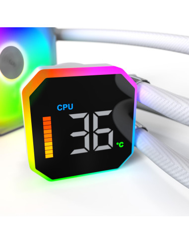 CPU COOLER MULTI SOCKET WHITE/HYPERFLOW DIGITAL 240 MONTECH