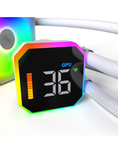 CPU COOLER MULTI SOCKET WHITE/HYPERFLOW DIGITAL 240 MONTECH