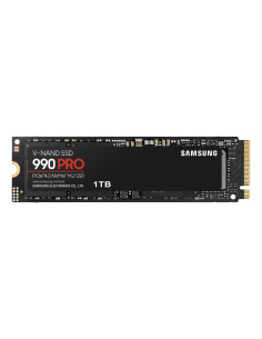 SSD, SAMSUNG, 990 PRO, 1TB, M.2, PCIE, NVMe, MLC, Write speed 6900 MBytes/sec, Read speed 7450 MBytes/sec, 2.3mm, TBW 600 TB, M