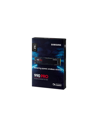 SSD, SAMSUNG, 990 PRO, 2TB, M.2, PCIE, NVMe, MLC, Write speed 6900 MBytes/sec, Read speed 7450 MBytes/sec, 2.3mm, TBW 1200 TB, 