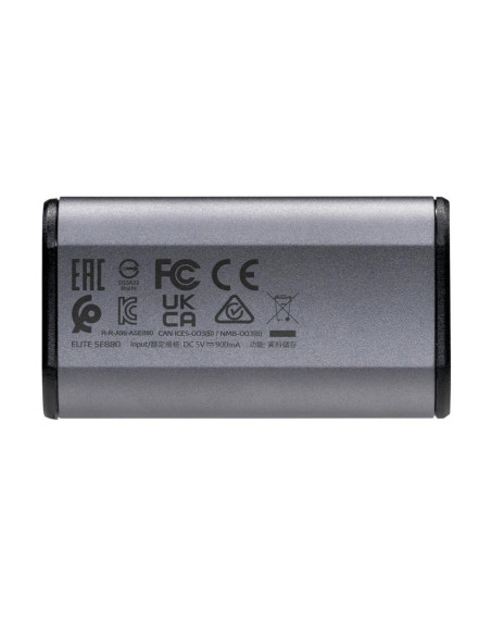 External SSD, ADATA, SE880, 500GB, USB-C, Write speed 2000 MBytes/sec, Read speed 2000 MBytes/sec, AELI-SE880-500GCGY