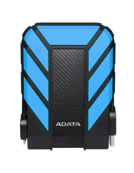 External HDD, ADATA, 2TB, USB 3.1, Colour Blue, AHD710P-2TU31-CBL