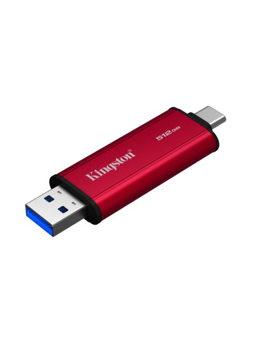 External SSD, KINGSTON, 512GB, 3D NAND, Write speed 950 MBytes/sec, Read speed 1050 MBytes/sec, SPSD/512GB