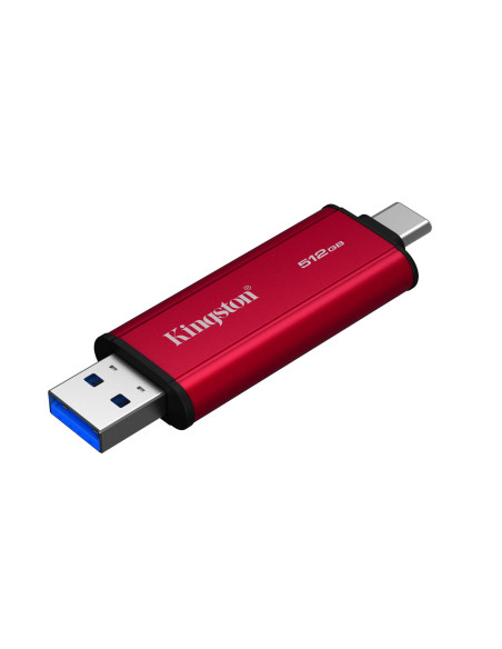 External SSD, KINGSTON, 512GB, 3D NAND, Write speed 950 MBytes/sec, Read speed 1050 MBytes/sec, SPSD/512GB