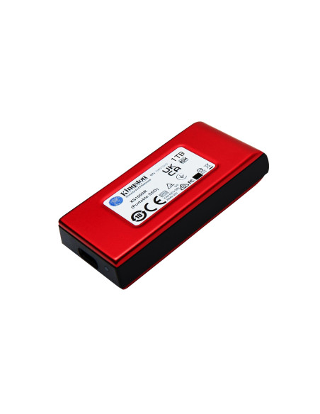 External SSD, KINGSTON, XS1000, 1TB, USB 3.2, Write speed 1000 MBytes/sec, Read speed 1050 MBytes/sec, SXS1000R/1000G