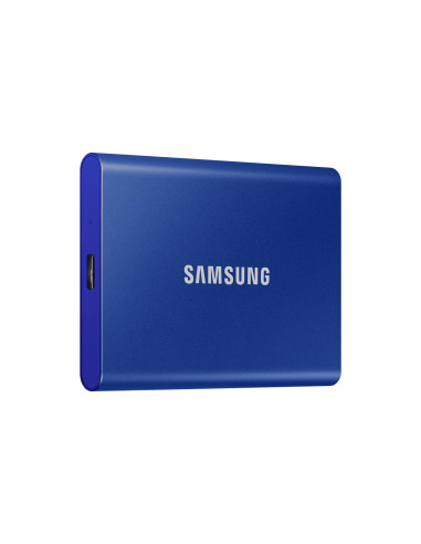 External SSD, SAMSUNG, T7, 1TB, USB 3.2, Write speed 1000 MBytes/sec, Read speed 1050 MBytes/sec, MU-PC1T0H/WW