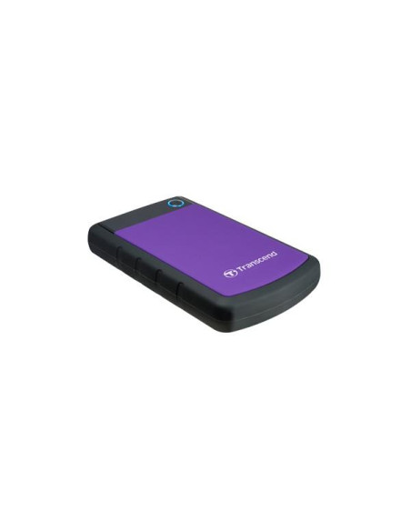 External HDD, TRANSCEND, StoreJet, 4TB, USB 3.0, Colour Purple, TS4TSJ25H3P