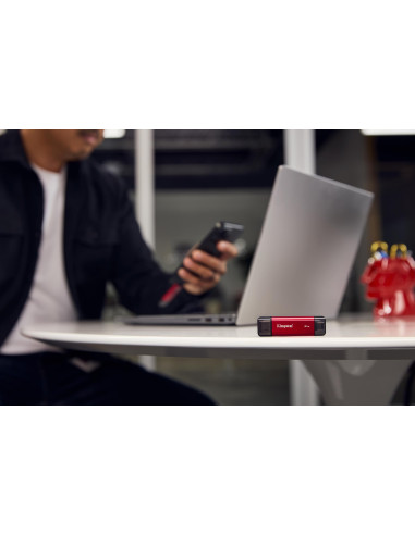 External SSD, KINGSTON, 2TB, 3D NAND, Write speed 950 MBytes/sec, Read speed 1050 MBytes/sec, SPSD/2TB