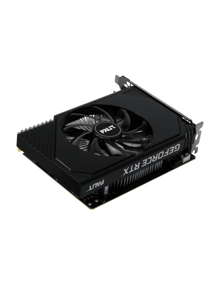 Graphics Card, PALIT, NVIDIA, GeForce RTX 3050, 1042 MHz, 6 GB, GDDR6, 96 bit, PCI Express 4.0, Active, NE63050018JE-1072F