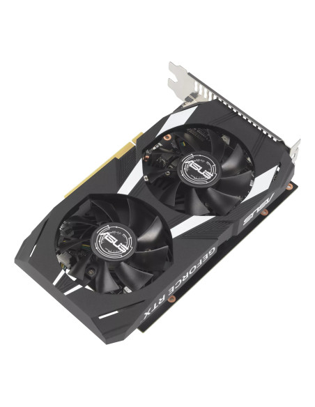 Graphics Card, ASUS, NVIDIA GeForce RTX 3050, 6 GB, GDDR6, 96 bit, PCIE 4.0 16x, Dual Slot Fansink, 1xDVI-D, 1xHDMI, 1xDisplayP