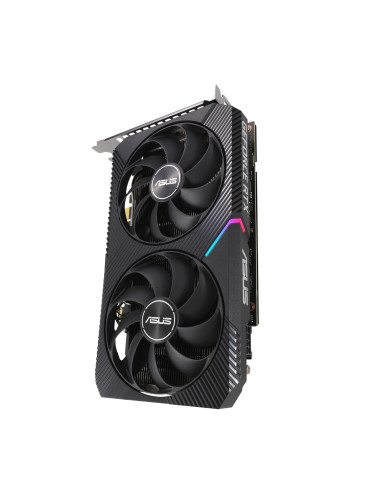 Graphics Card, ASUS, NVIDIA GeForce RTX 3060, 12 GB, 192 bit, PCIE 4.0 16x, GDDR6, GPU 1837 MHz, 1xHDMI, 3xDisplayPort, DUAL-RT