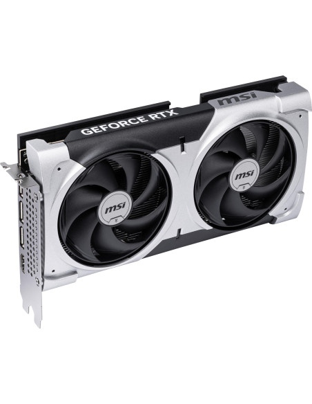 Graphics Card, MSI, NVIDIA GeForce RTX 5060 Ti, 8 GB, GDDR7, 128 bit, PCIE 5.0 16x, Dual Slot Fansink, 1xHDMI, 3xDisplayPort, 5