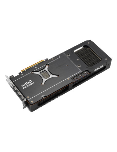 Graphics Card, ASUS, AMD Radeon RX 9070 XT, 16 GB, GDDR6, 256 bit, PCIE 5.0 16x, Triple slot Fansink, 1xHDMI, 3xDisplayPort, PR