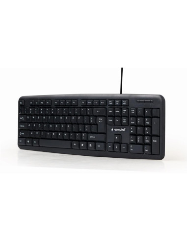 KEYBOARD STANDART USB ENG/BLACK KB-U-103 GEMBIRD