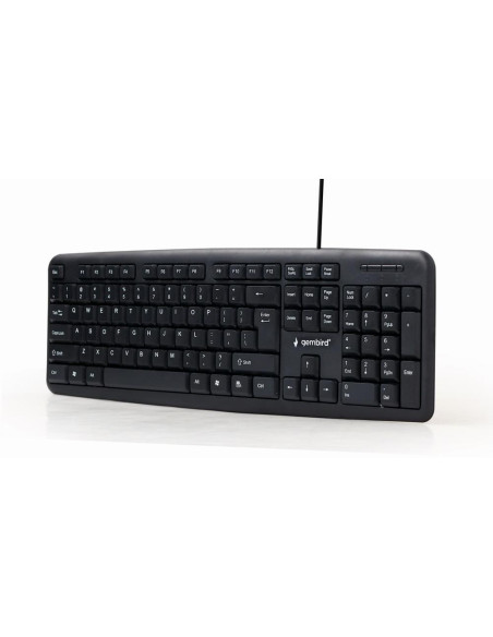 KEYBOARD STANDART USB ENG/BLACK KB-U-103 GEMBIRD