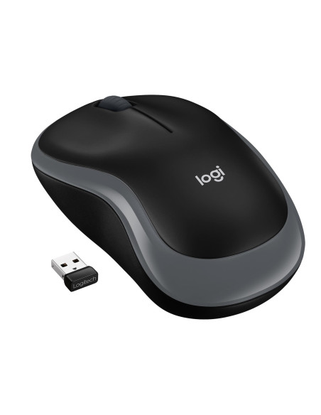 MOUSE USB OPTICAL WRL M185/GREY 910-002238 LOGITECH