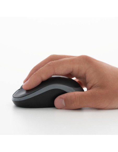 MOUSE USB OPTICAL WRL M185/GREY 910-002238 LOGITECH