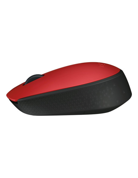 MOUSE USB OPTICAL WRL M171/RED 910-004641 LOGITECH