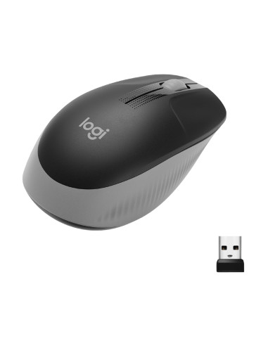 MOUSE USB OPTICAL WRL M190/GREY 910-005906 LOGITECH