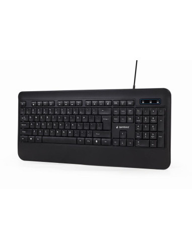 KEYBOARD MULTIMEDIA USB ENG/BLACK KB-UML-03 GEMBIRD