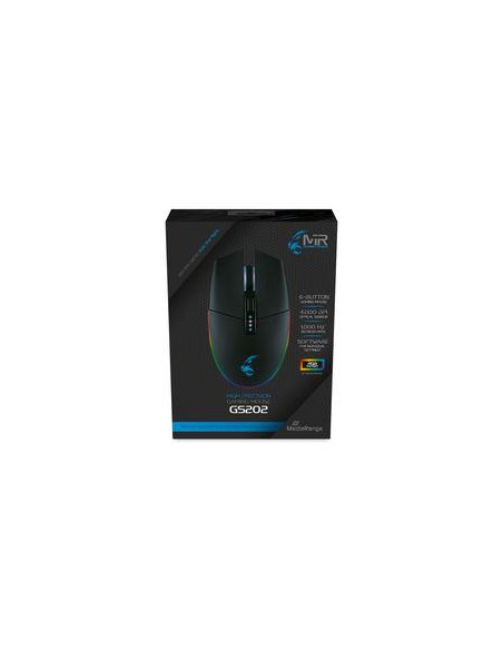 MOUSE USB OPTICAL BLACK/MRGS202 MEDIARANGE