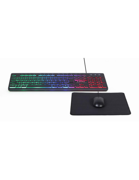 KEYBOARD +MOUSE USB ENG/KBS-UML-01 GEMBIRD