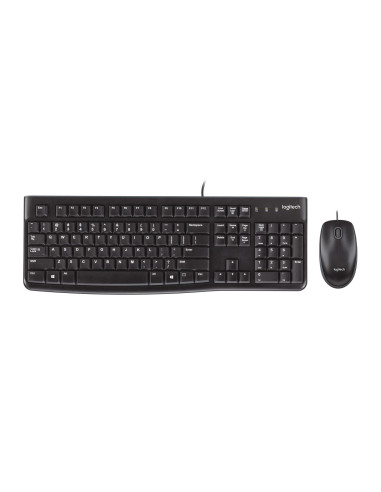 KEYBOARD +MOUSE COMBO MK120/BLACK 920-002562 LOGITECH